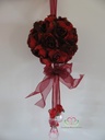 bloemenbal Pomander RoseBall Bruidsmeisje Rood 