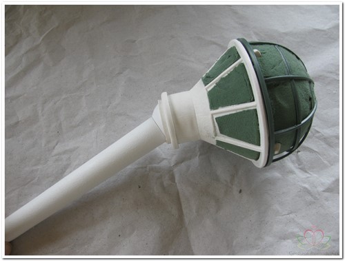 Bridy flex / 7cm Bruidsboekethouder oase voor verse bloemen 