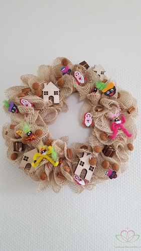 Decemberdeco 5 verschillende Sinterklaas en kerstmandeco
