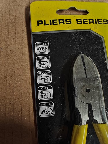 Draadkniptang zijkniptang Professional Wire cutter with spring Aanbevolen Draadkniptang zijkniptang kleur kan variëren