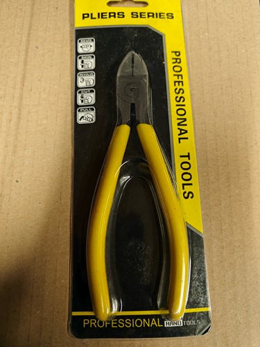 Draadkniptang zijkniptang Professional Wire cutter with spring Aanbevolen Draadkniptang zijkniptang kleur kan variëren