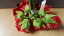 foam Rose Emilia 6cm Rood BUNDEL7 bundel