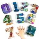 Siliconenmal 16 cm Letter V voor Epoxy Resin, Zeep, Kaars etc