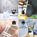 Thermische labels, WIT Doorlopende Stickers Labels voor oa. Thermal Phomemo D50 / rol 