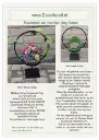 Bloemstuk op metalen ring frame met Sideau Natural foam.webp