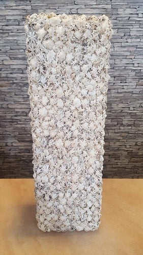Schelpen decoratie rechthoek 51 cm