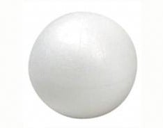 Oasis® Styropor Piepschuim Isimo bol Kerstbal Vol 4 cm