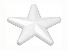 Oasis® Styropor Piepschuim Isimo Ster 10×3 cm