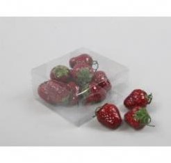 Aardbei Rood 4 cm doos ca. 12 stuks