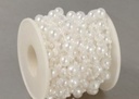 Parelketting Parelguirlande 3 meter Creme 3+8 mm  