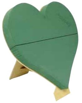 Hart 65 cm Dicht met standaard steekschuimvorm oase voor verse bloemen