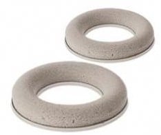 Droogschuim SEC ring krans 30 cm met kunststof ring voor droog en kunstbloemen