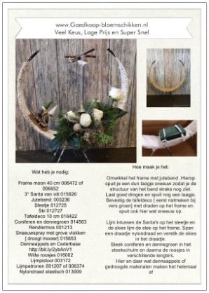 DIY Werkbeschrijving Loop frame Moon 