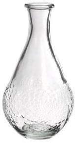 Gekleurd Glazen Flesje Dahlia Clear 9x16 cm per stuk