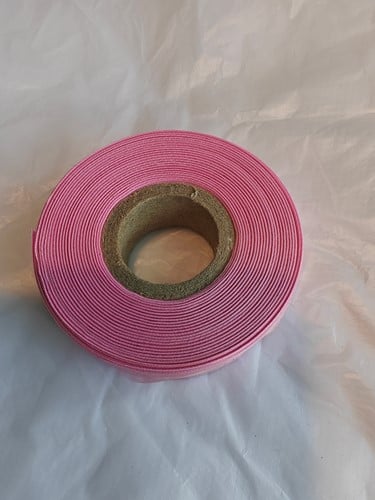 Zijdenlint Lintprinter Zachtroze 25mm 25 meter 