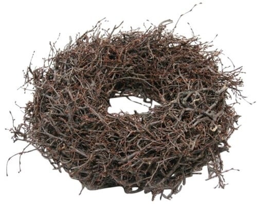 [A-024933] Krans Wildly Bonsai Thick dikke twijgenkrans 45 cm