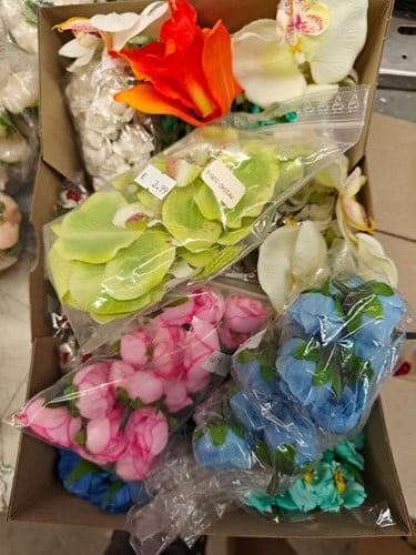 [A-026019] Mysterybox Zijden en Mulberry bloemschik en decoratiematerialen 