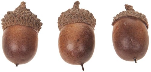 [A-012893] Eikeltjes kunst los 2,5 cm 24 stuks