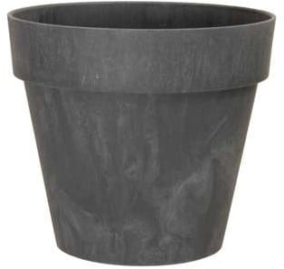 [A-025341] Bloempot Bloemenvaas Ibiza beton Antraciet 12 cm
