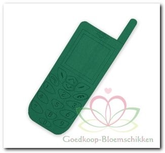 [A-008594] Mobiele telefoon GSM steekschuimvorm oase voor verse bloemen