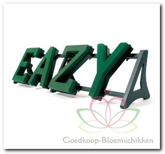 [A-013914] 2 Letterframe LEEG frame voor steekschuimletters en cijfers