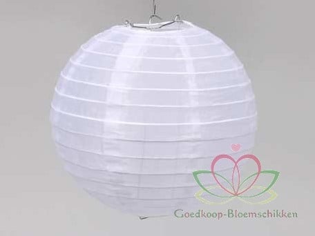 [A-010720] Lampion Wit 20 cm 