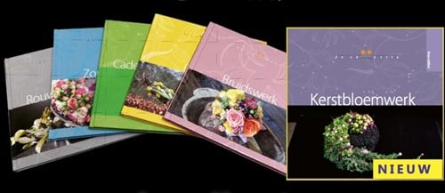 [A-013990] Bloem en blad De collectie Kerstbloemwerk boek