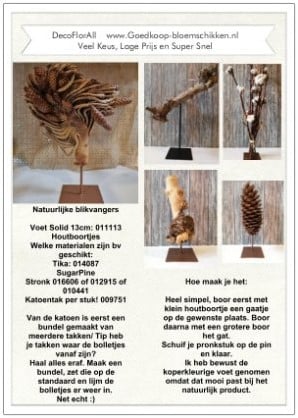 [A-016979] DIY Werkbeschrijving Natuurlijke blikvangers 