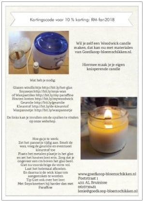[A-016994] DIY Werkbeschrijving Wood Wick 
