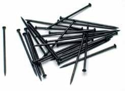 [A-011603] Steeknaalden etalagespeld medium Zwart 38 mm 500 gr 