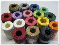 [A-002960] Bindwire paperwire 50 meter Wijnrood