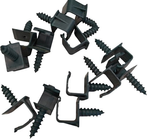 [A-027337] Schroefhaak fixing clips steekschuim hardschuimachterkant 3 stuks