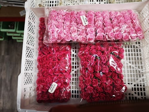 [A-014352] Mulberry Roosjes Fuchsia pak 144 stuks