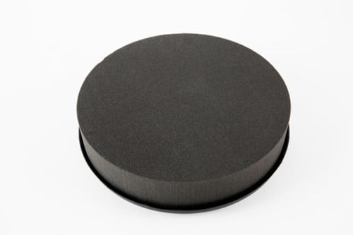 [A-019274] OASIS® Eychenne® All Black™ Kussen 38 cm per stuk zwart steekschuim oase voor verse, kunst en droogbloemen