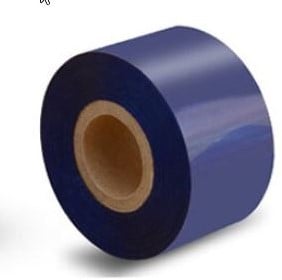 [A-025815] Inkt voor lintprinters Transferfilm Blauw 300 m x 50 mm Grote kern TTR