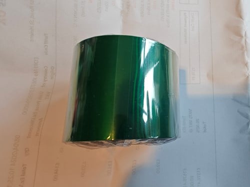 [A-025817] Inkt voor lintprinters Transferfilm Groen 300 m x 50 mm Grote kern