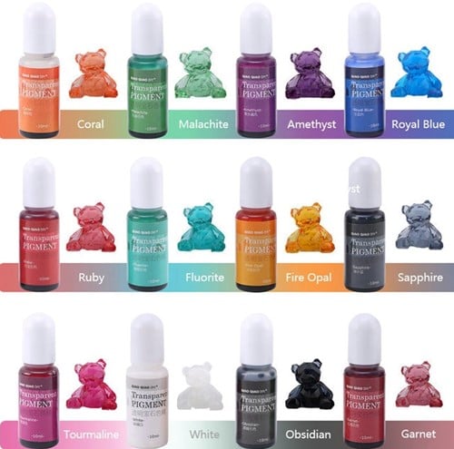 [A-024211] Pigment Transparant Epoxyhars Royal Blue vloeibare kleurstof voor Epoxy resin en UV resin 100 g per stuk