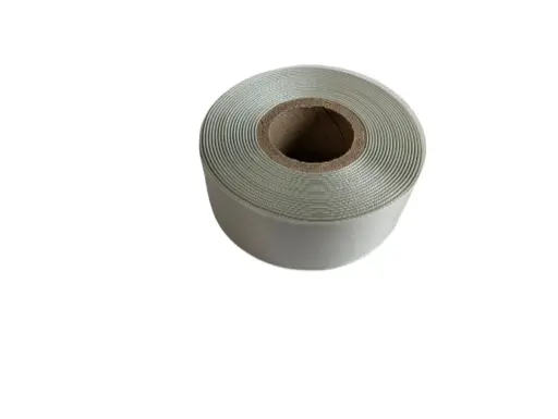 [A-028082] Zijdenlint Lintprinter Ivory 25mm 25 meter